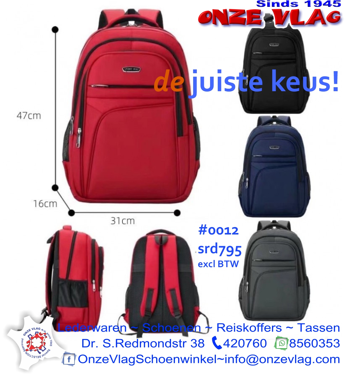 0012 backpackremoved NIET ontvangen