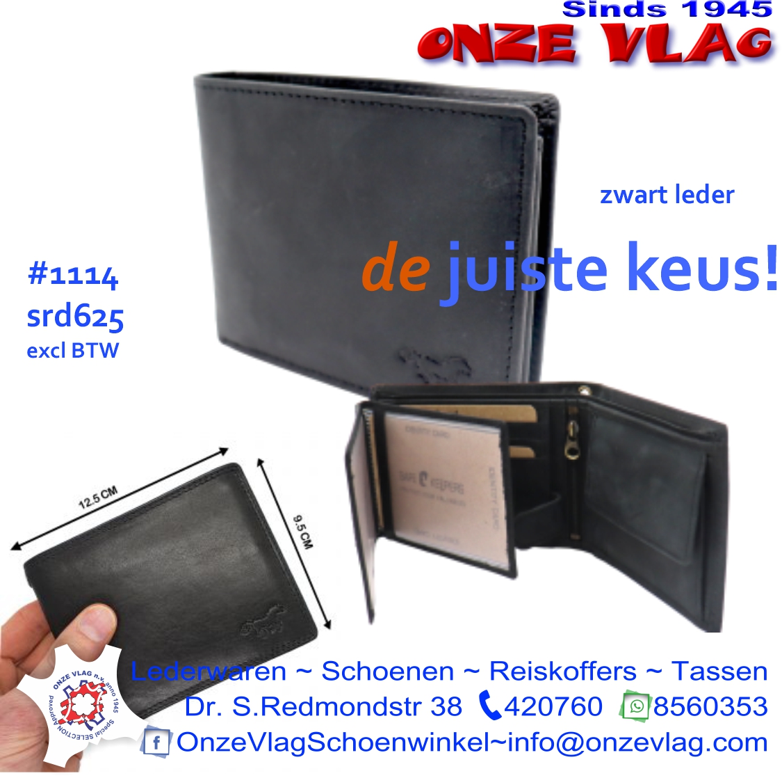 1114 bilfold leather