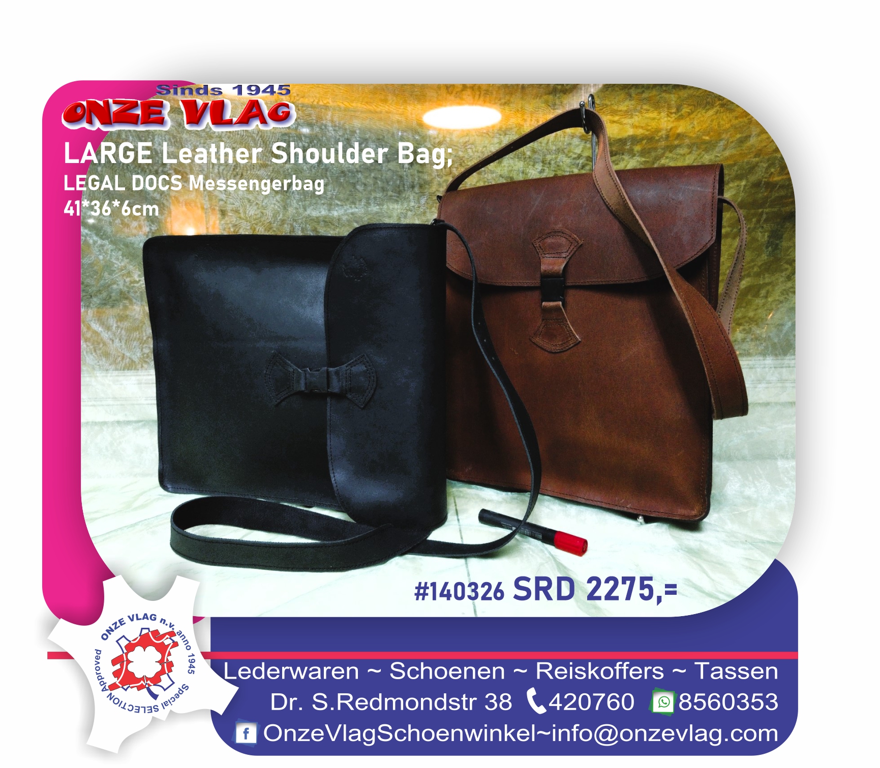 140326 Leg mess bag