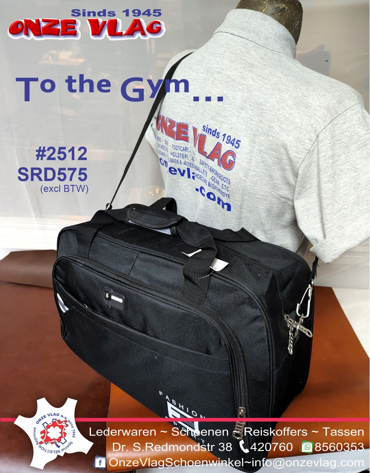 2512 sportsbag zwart