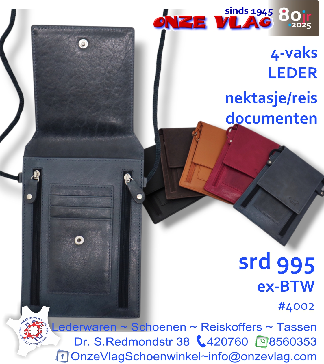 31715vaks leder nek reistasje