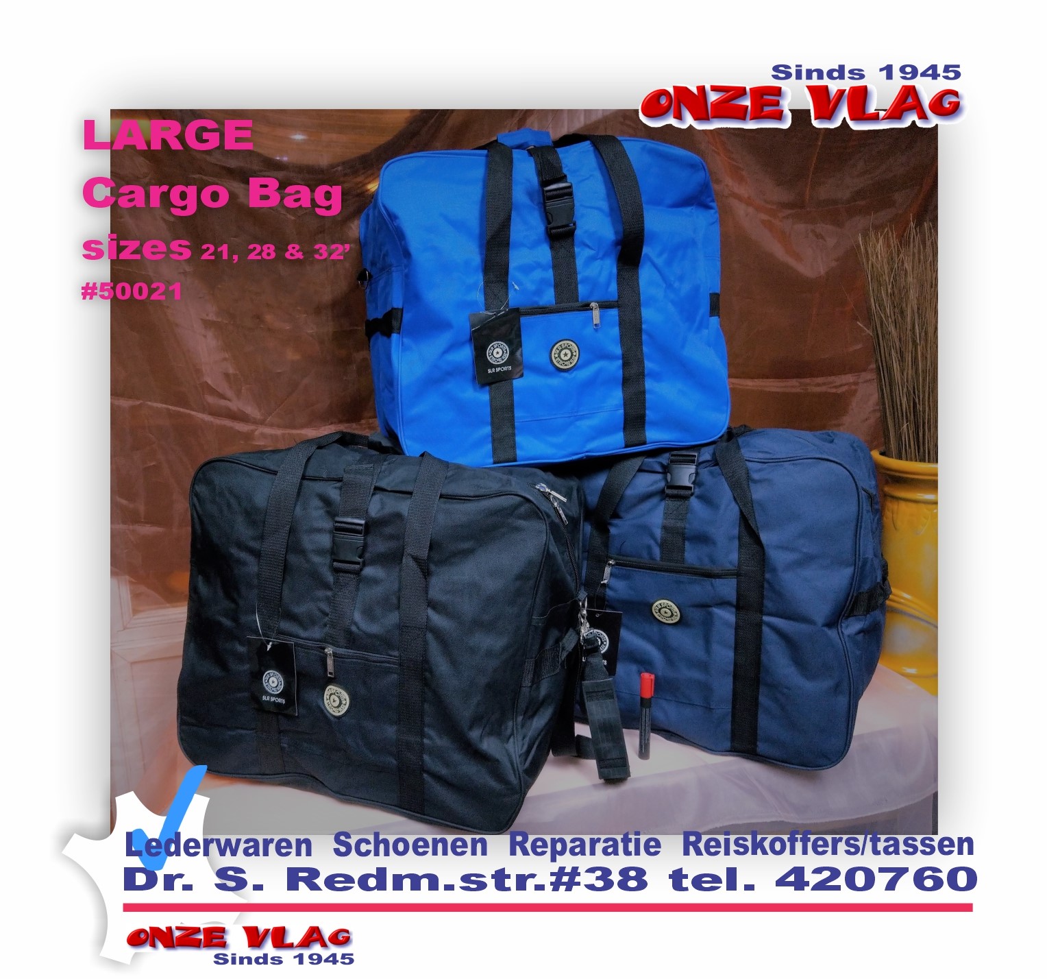 50021 large cargo duffelbag srd 665.00