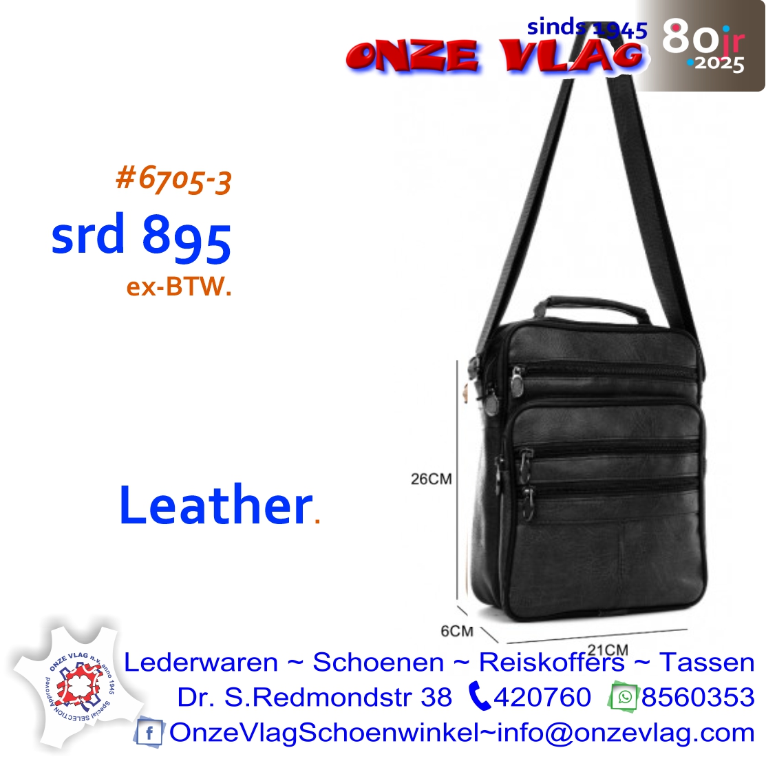 6705 leather shoulderbag