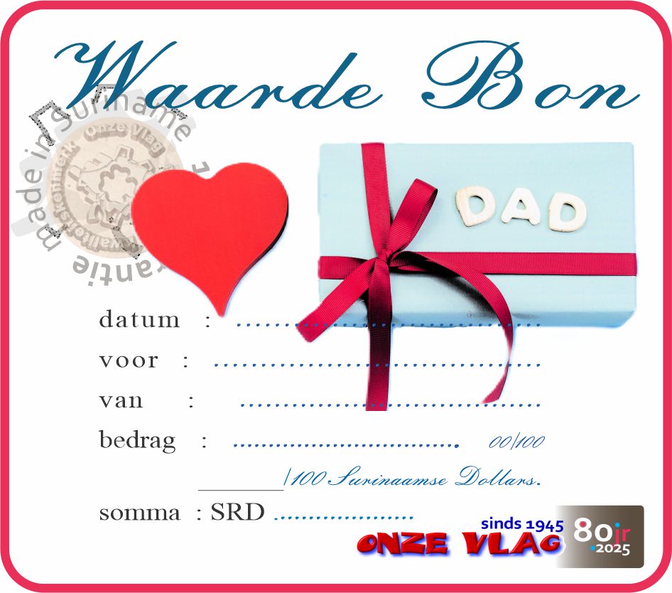 Kado bonnen Vaderdag v ad