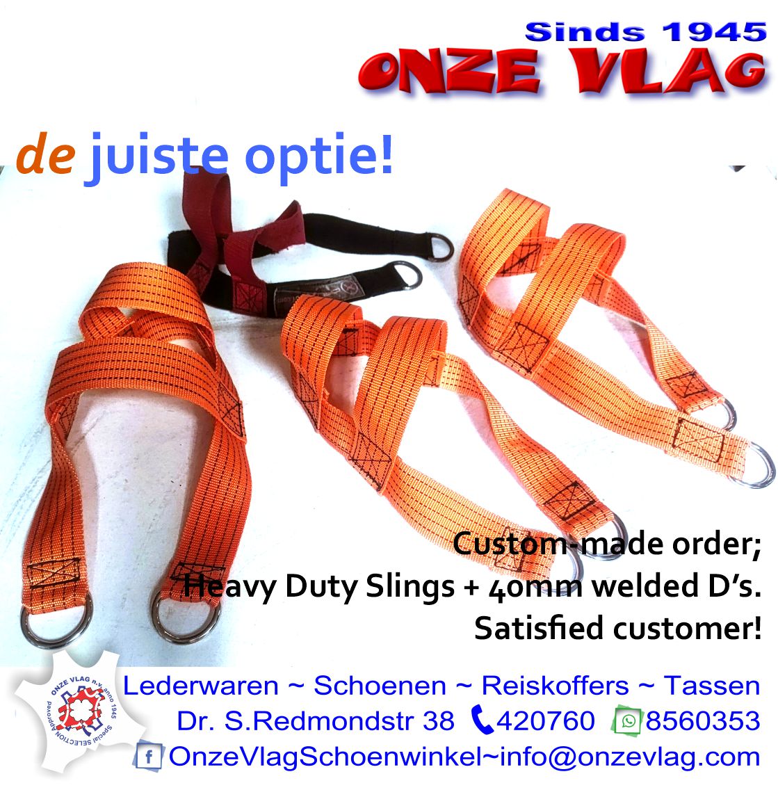 custom made order slings