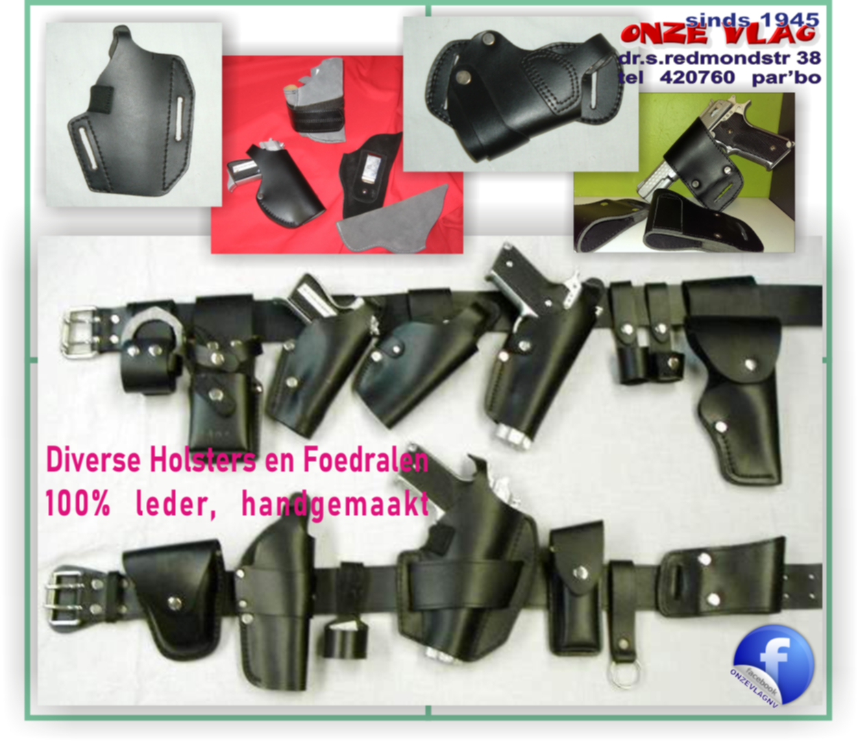 holsters en foedralen.