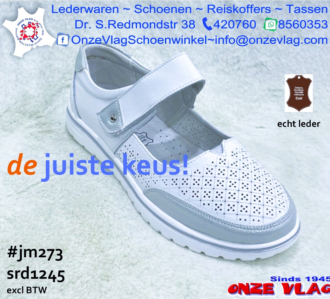 jm273 leather white