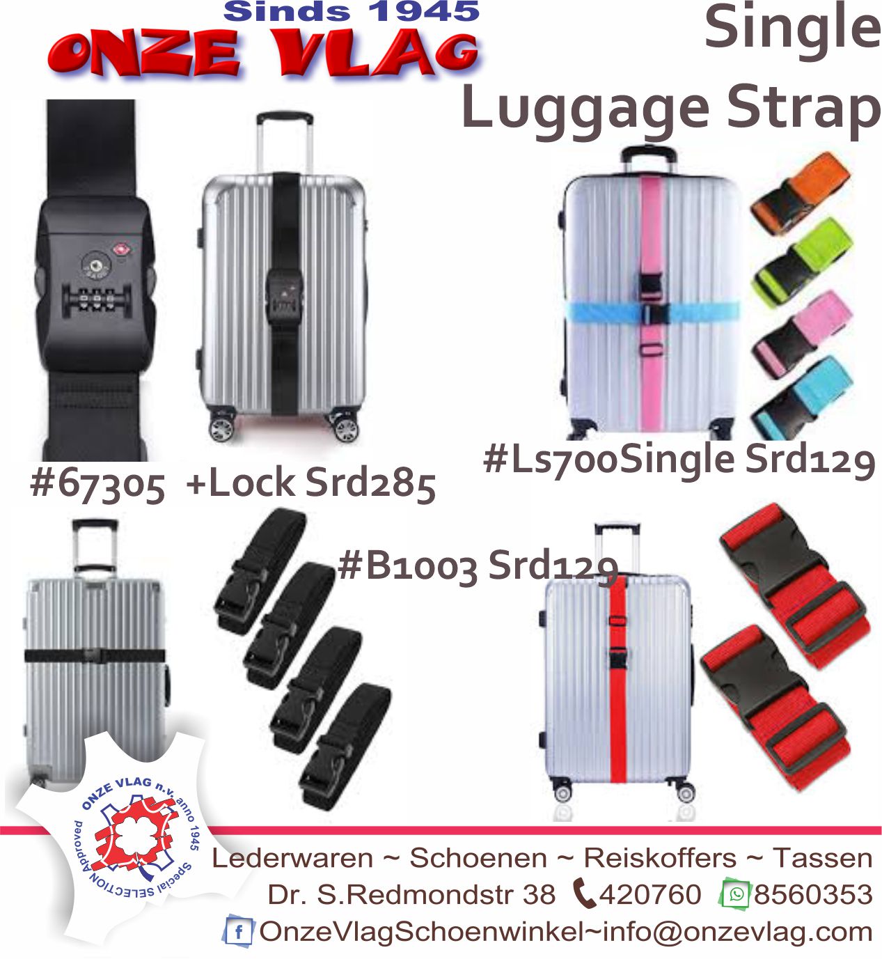 luggage strap b1003 67305
