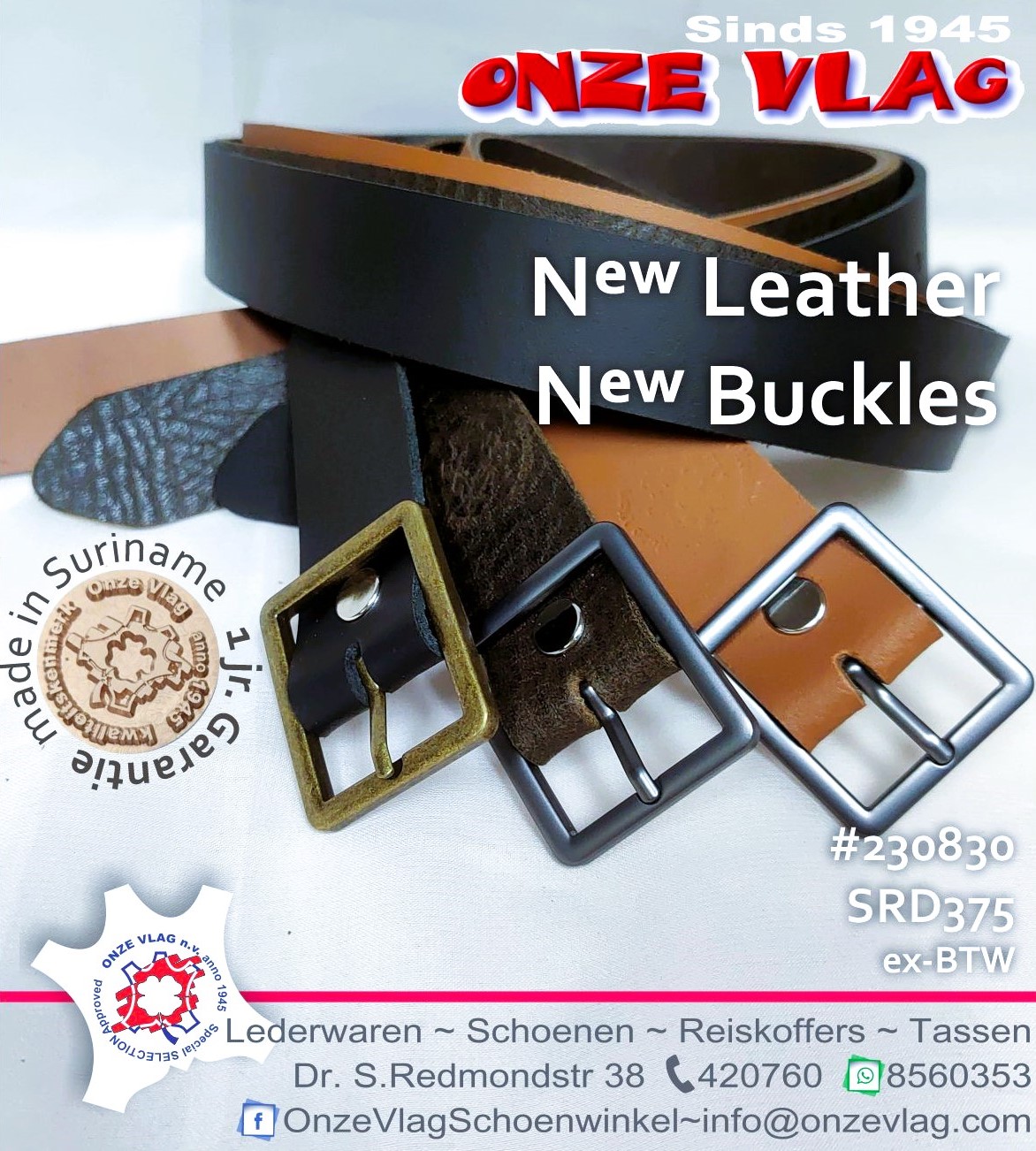 new leather new buckles 230830 stilton
