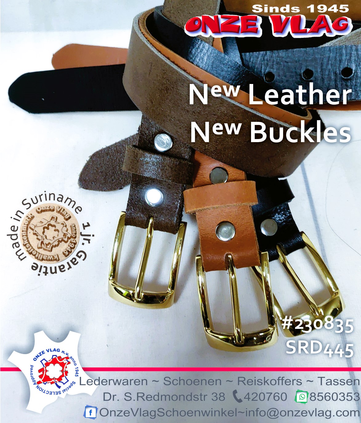 new leather new buckles 230835