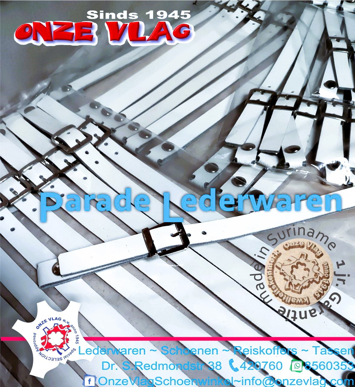 parade lederwaren kinbanden