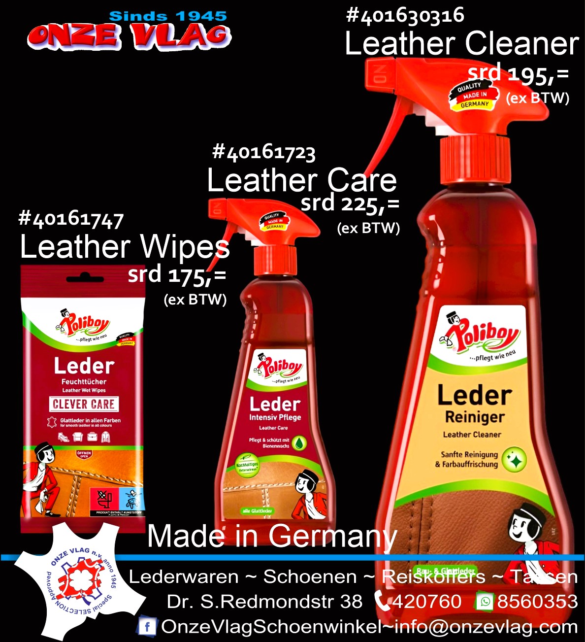 poliboy Leather care