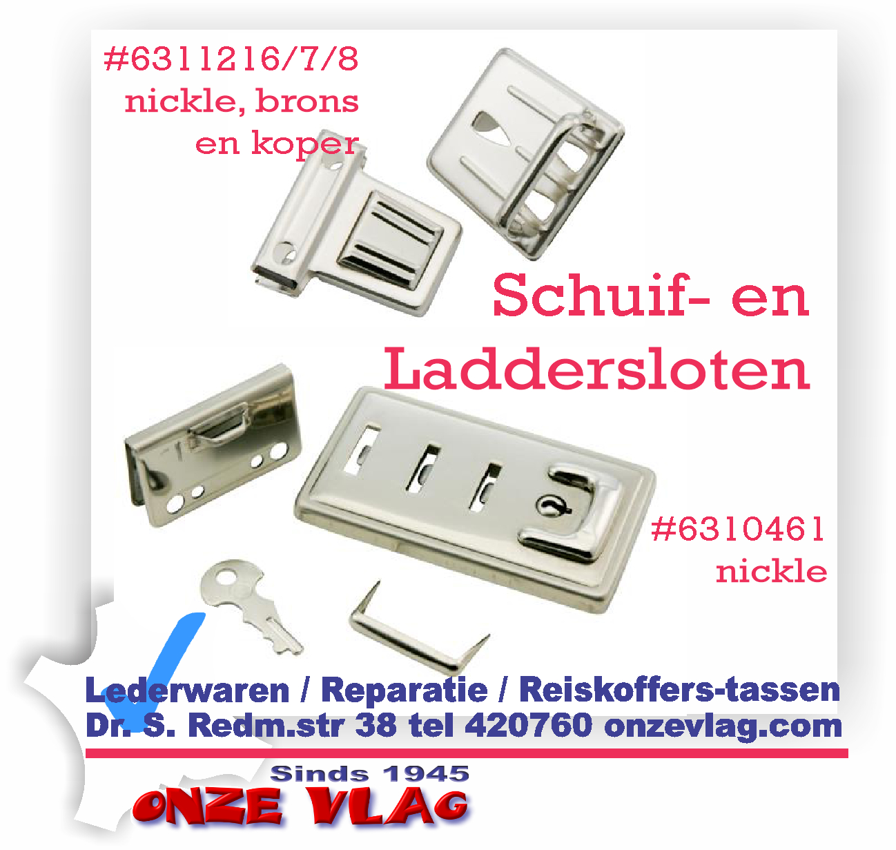 schuif en laddersloten