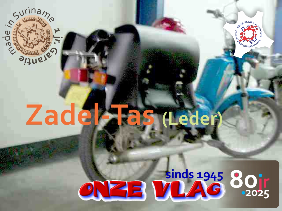 zadeltas leder