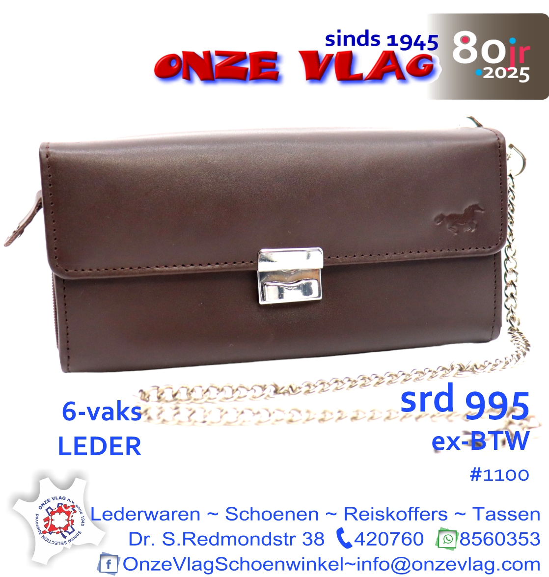 1100 6vaks leder wallet br