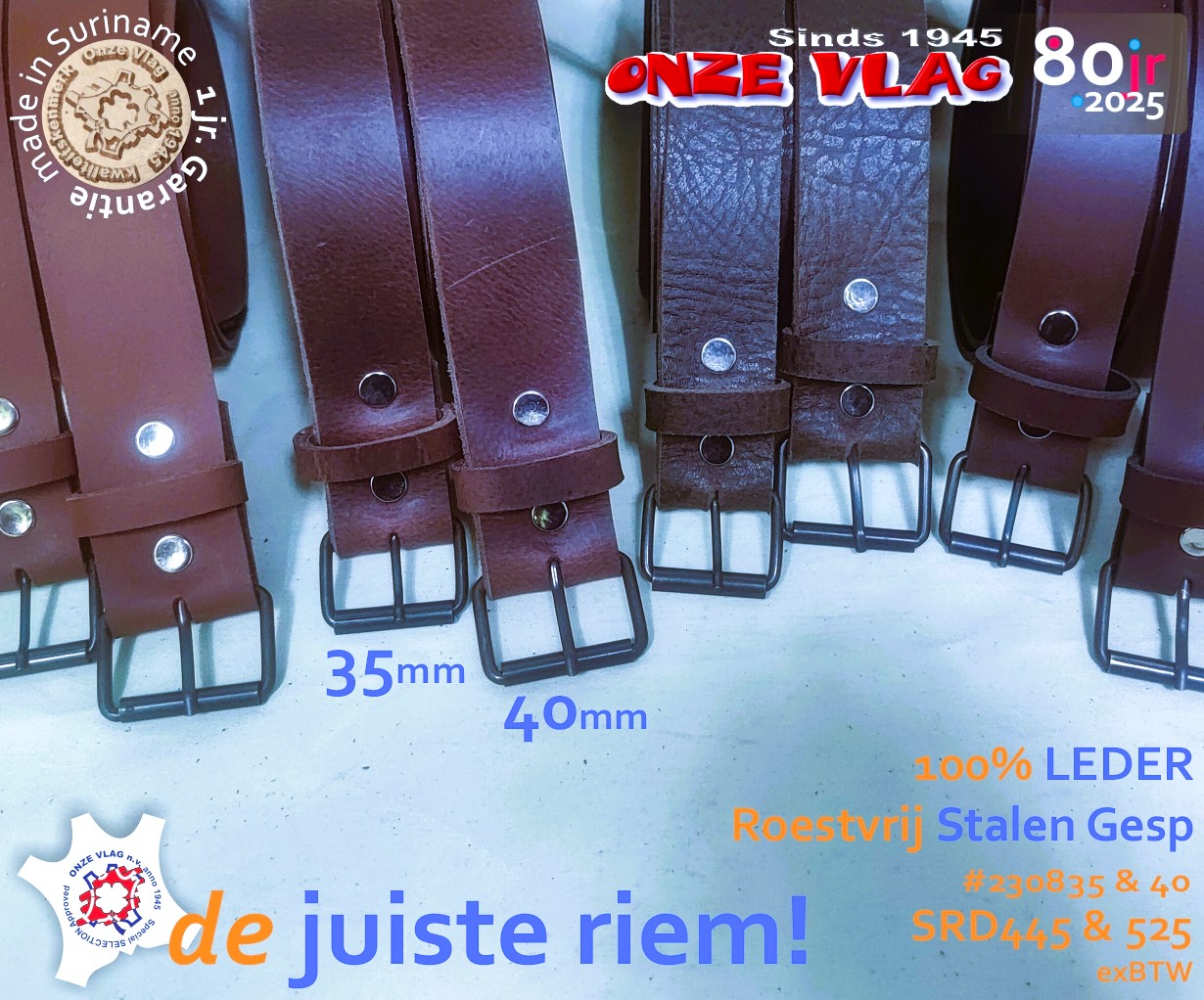 230835 en 40 new buckle new leather brwn
