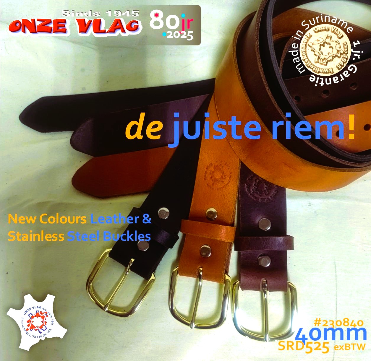230840 new gold buckle