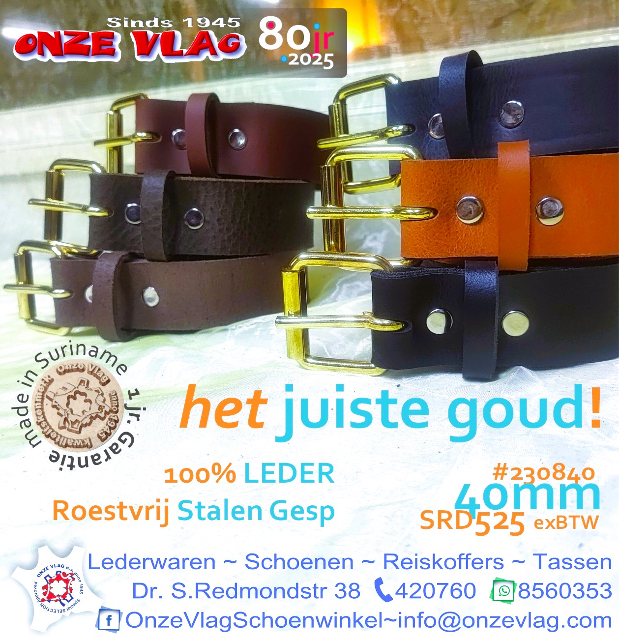 230840 gold buckle