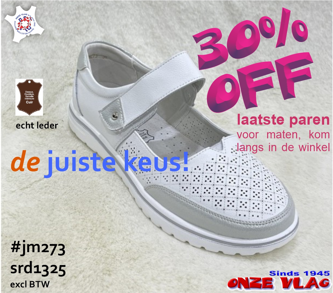 jm273 leather white