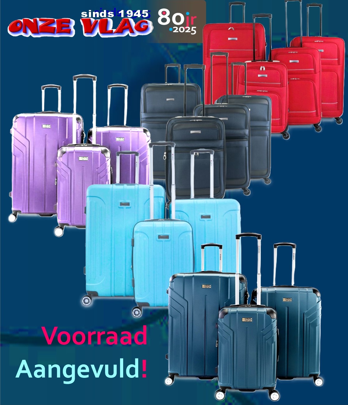 nieuwe coll reiskoffers tassen maleta aug 2025