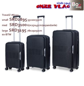 6111 travelZ luggage bk