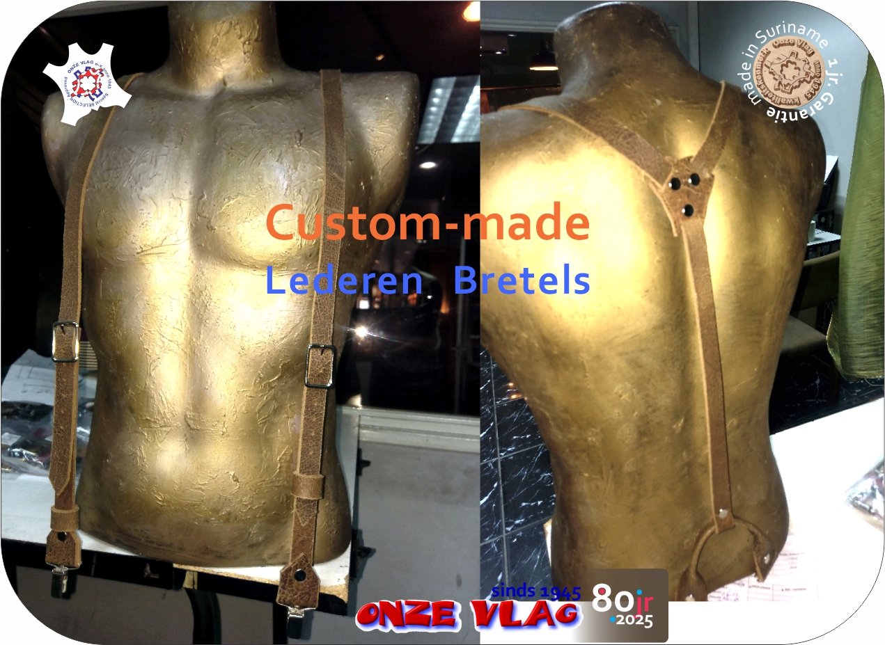 lederen bretels