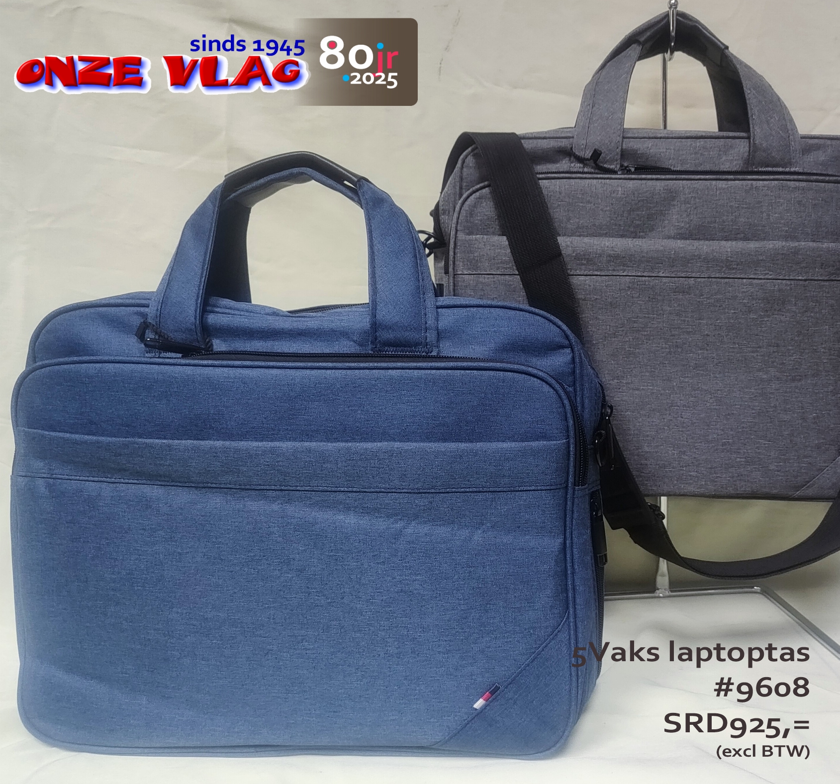 laptoptassen 9608 bl gr