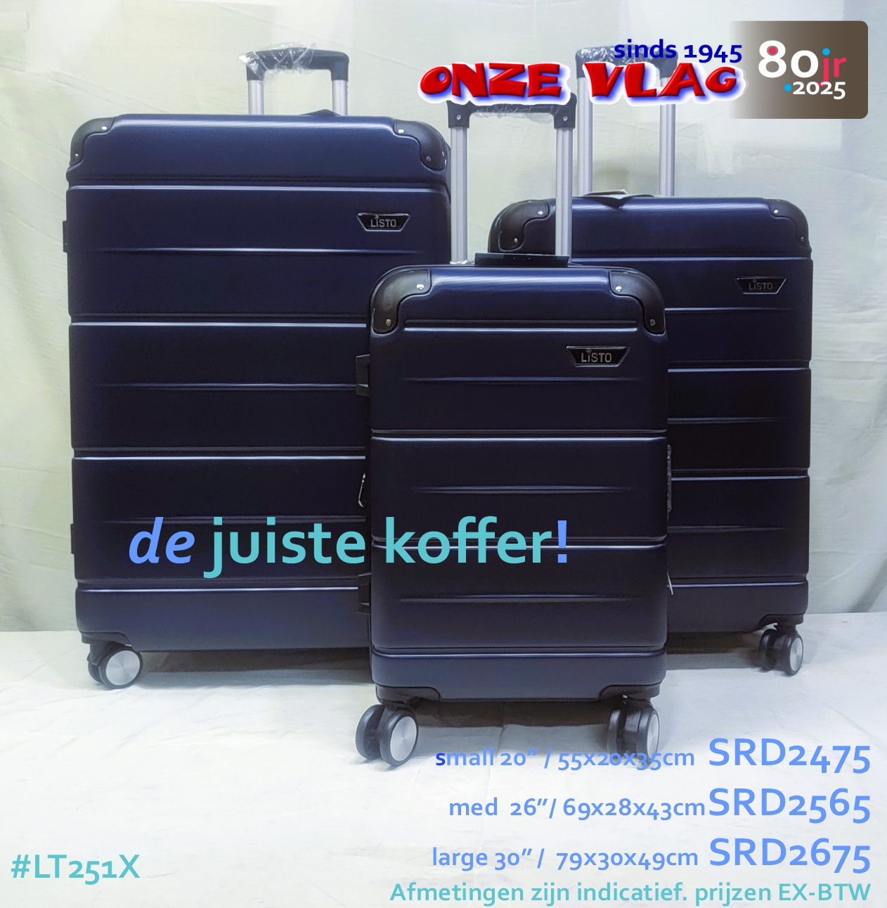 lt251x koffer donkerblauw