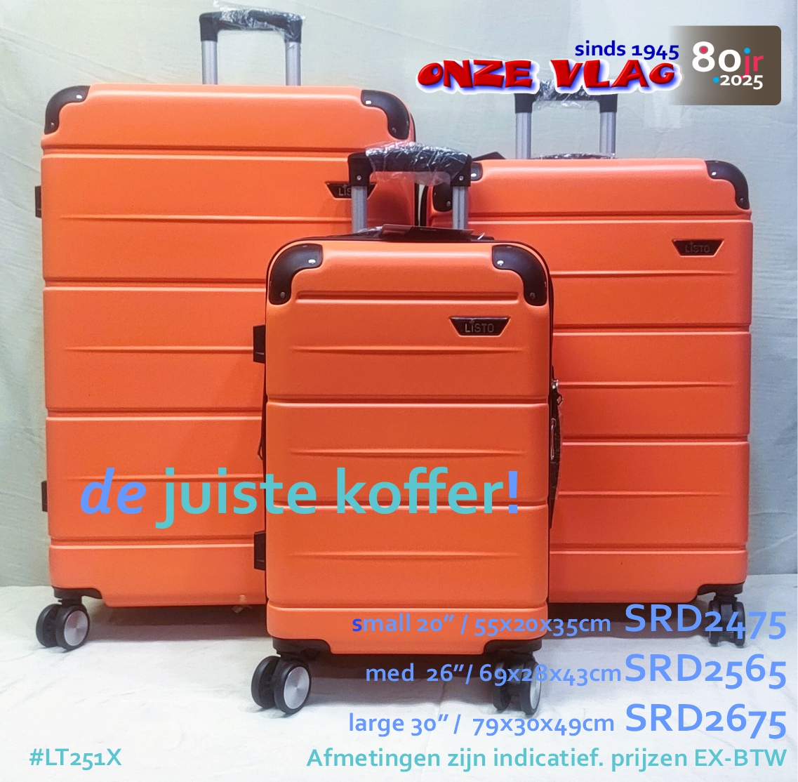 lt251x koffer oragnge