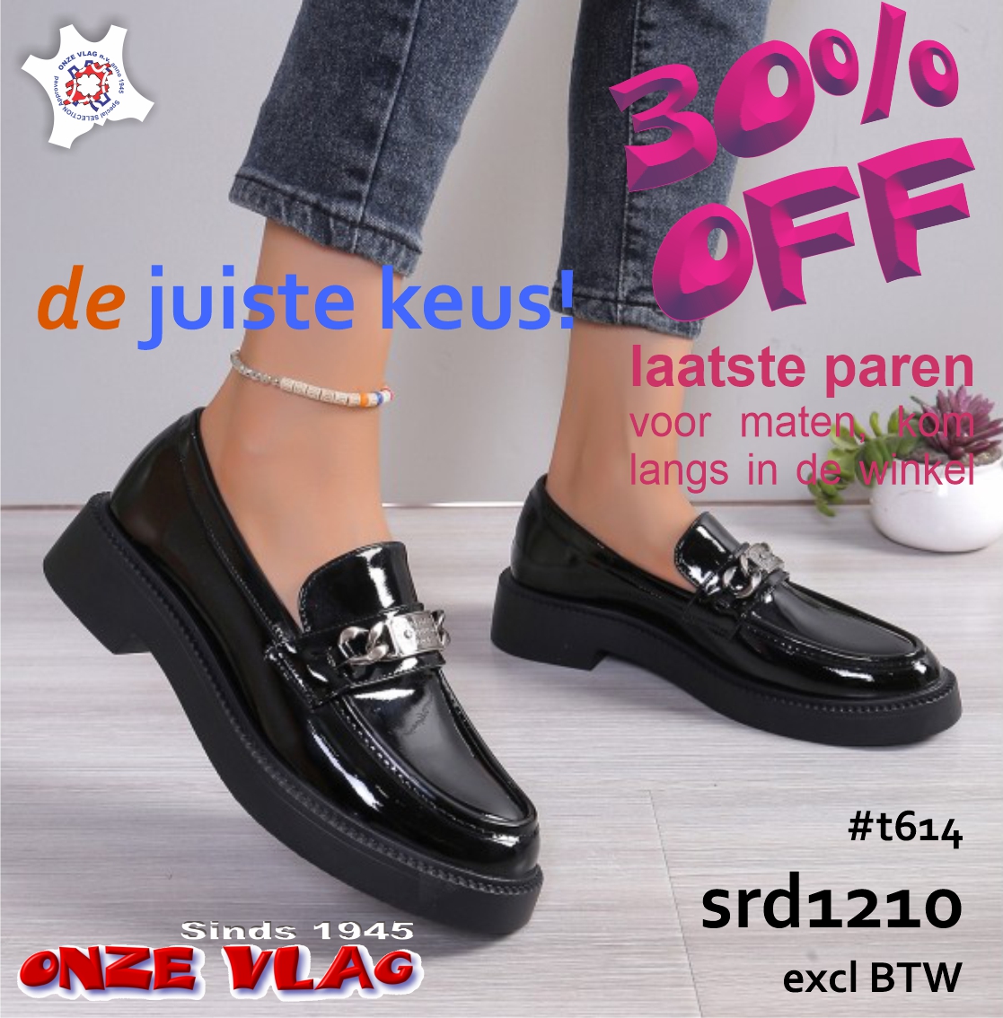 t614 ladies boat blck