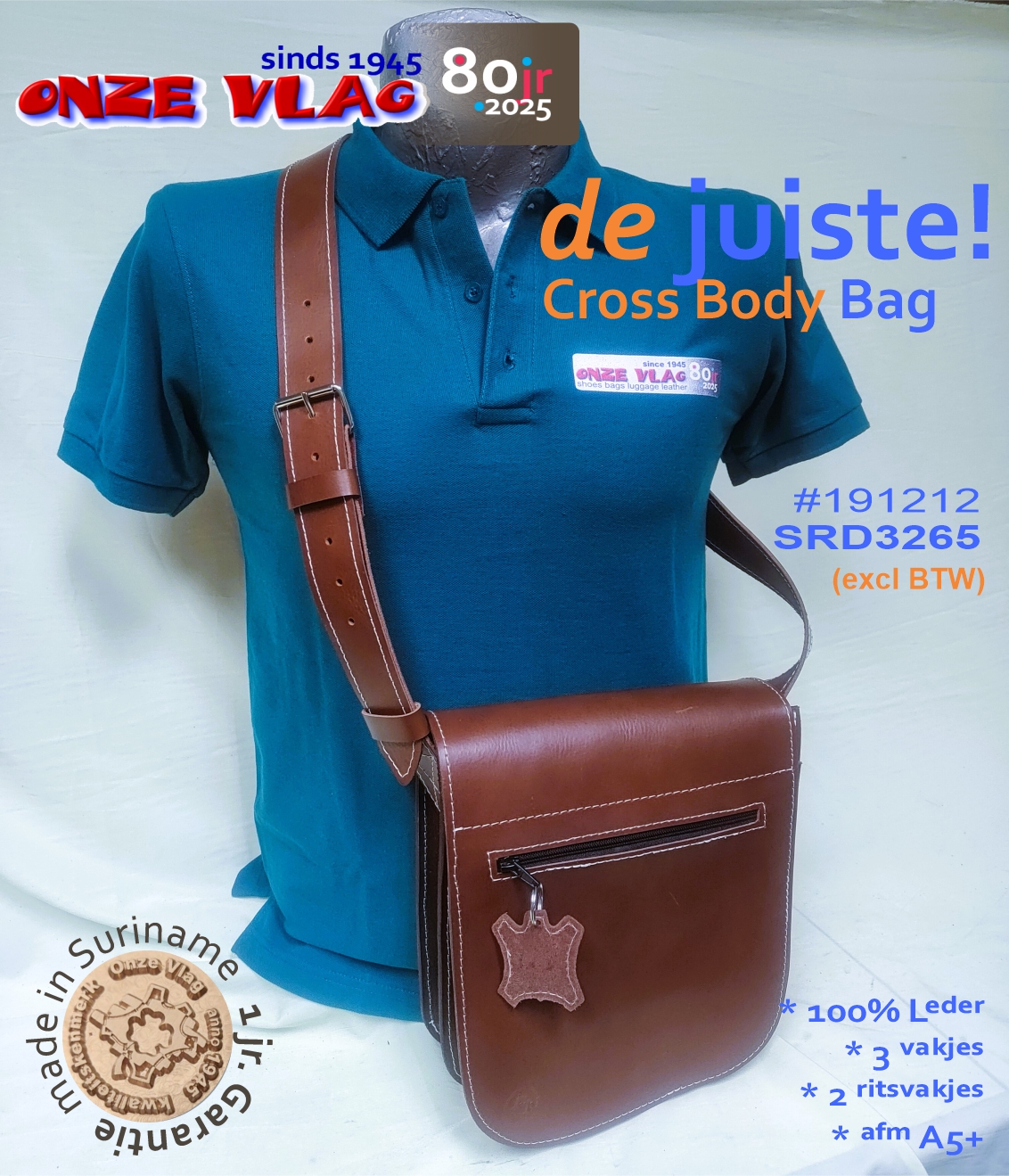 191212 cross body bag dd110326 cgn br wit garen