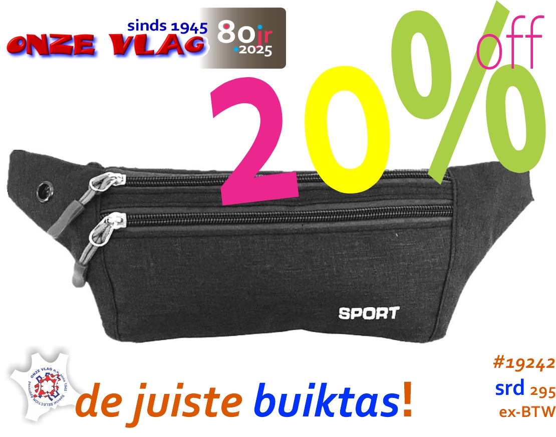 19242 slim waistbag
