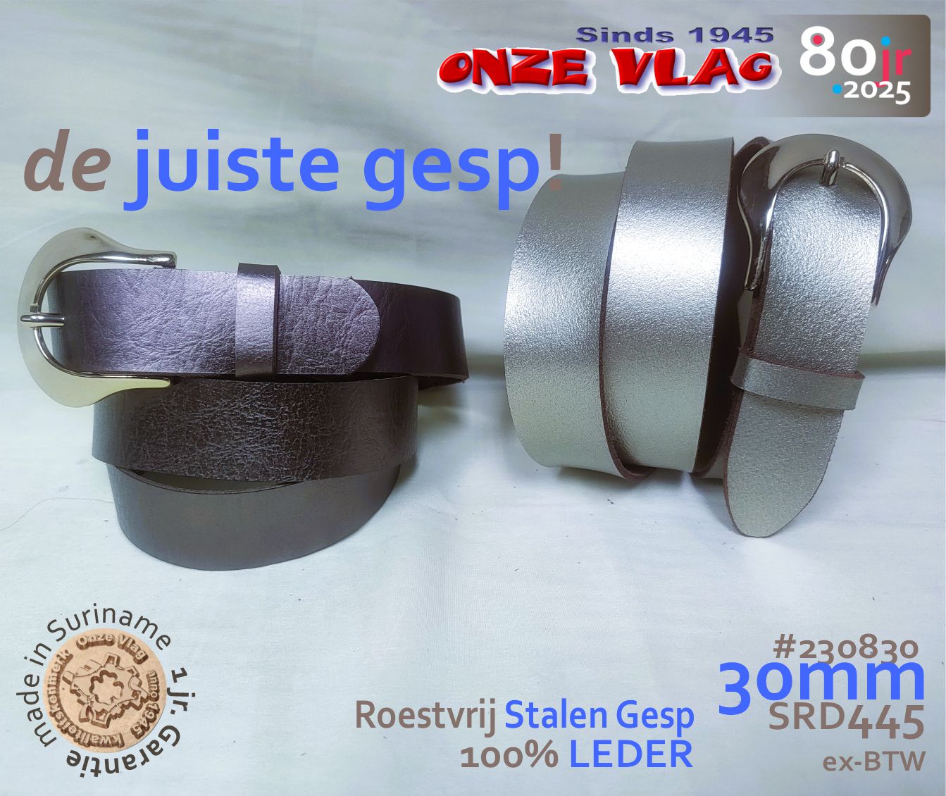 230830 gold bucklre met plt n brnz