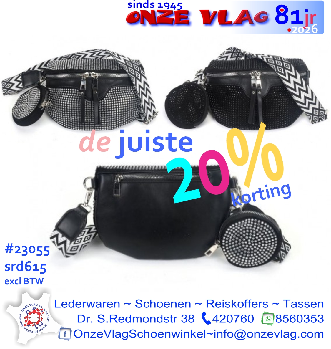23055 buiktasje dames