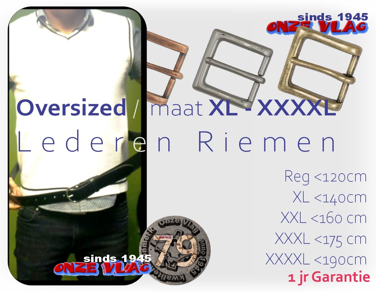 XL riemen mei 2024